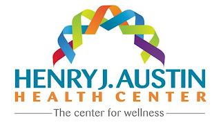 HENRY J. AUSTIN HEALTH CENTER THE CENTER FOR WELLNESS logo