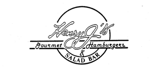 HENRY J'S GOURMET HAMBURGERS & SALAD BAR logo