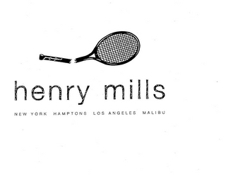 HENRY MILLS NEW YORK HAMPTONS LOS ANGELES MALIBU logo