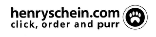 HENRY SCHEIN COM CLICK ORDER AND PURR logo