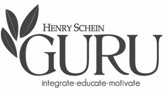 HENRY SCHEIN GURU INTEGRATE·EDUCATE·MOTIVATE logo