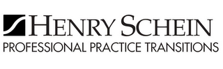 HENRY SCHEIN PROFESSIONAL PRACTICE TRANSITIONS logo