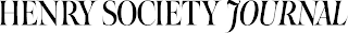 HENRY SOCIETY JOURNAL logo