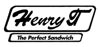 HENRY T THE PERFECT SANDWICH logo