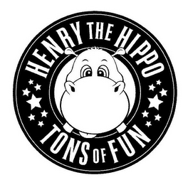 HENRY THE HIPPO TONS OF FUN logo