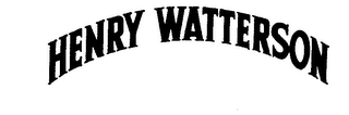 HENRY WATTERSON logo
