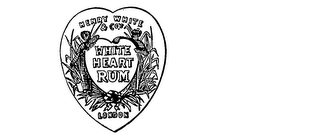 HENRY WHITE & CO.'S WHITE HEART RUM LONDON logo