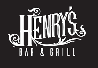 HENRY'S BAR & GRILL logo