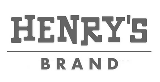 HENRY'S BRAND logo