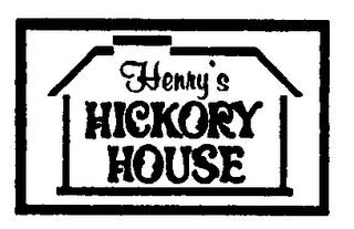 HENRY'S HICKORY HOUSE logo