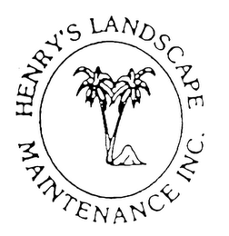 HENRY'S LANDSCAPE MAINTENANCE INC. logo