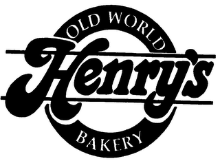 HENRY'S OLD WORLD BAKERY logo