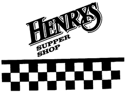 HENRY'S SUPPER SHOP logo