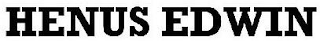 HENUS EDWIN logo