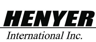 HENYER INTERNATIONAL INC. logo