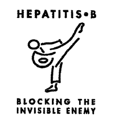 HEPATITIS B BLOCKING THE INVISIBLE ENEMY logo