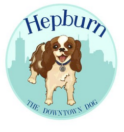 HEPBURN THE DOWNTOWN DOG logo