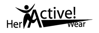 HER ACTIVE! WEAR logo