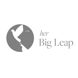 HER BIG LEAP logo