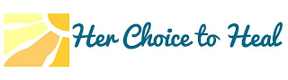 HER CHOICE TO HEAL logo