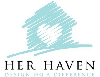 HER HAVEN DESIGNING A DIFFERENCE logo