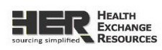 HER HEALTH EXCHANGE RESOURCES SOURCING SIMPLIFIED logo