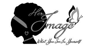 HER IMAGE AND WHAT YOU SEE IN YOURSELF logo