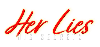 HER LIES HIS SECRETS logo