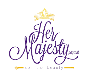 HER MAJESTY PAGEANT SPIRIT OF BEAUTY logo
