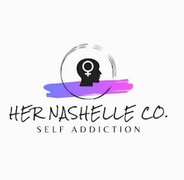 HER NASHELLE CO. SELF ADDICTION logo