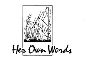 HER OWN WORDS logo