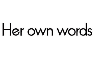 HER OWN WORDS logo
