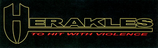 HERAKLES TO HIT WITH VIOLENCE logo