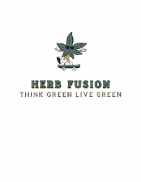 HERB FUSION THINK GREEN LIVE GREEN logo
