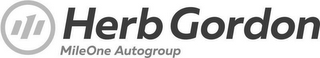 HERB GORDON MILEONE AUTOGROUP logo