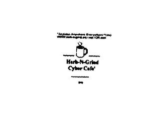 HERB-N-GRIND CYBER CAFE' logo