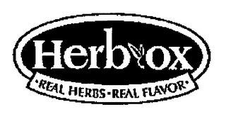HERB OX REAL HERBS REAL FLAVOR logo