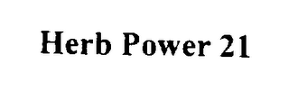 HERB POWER 21 logo