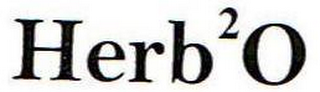 HERB2O logo