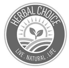 HERBAL CHOICE LIVE . NATURAL . LIFE logo