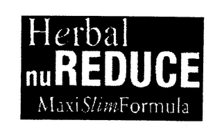 HERBAL NUREDUCE MAXISLIMFORMULA logo