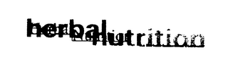 HERBAL NUTRITION logo