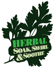 HERBAL SOAK, SWIRL & SOOTHE logo