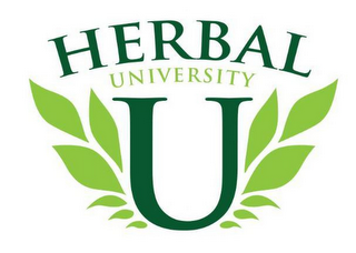 HERBAL UNIVERSITY U logo