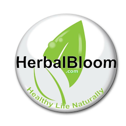 HERBALBLOOM .COM HEALTHY LIFE NATURALLY logo