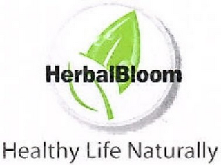 HERBALBLOOM HEALTHY LIFE NATURALLY logo