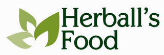 HERBALL'S FOOD logo