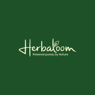HERBALOOM POWERED PURELY BY NATURE logo