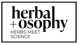 HERBAL+OSOPHY HERBS MEET SCIENCE logo