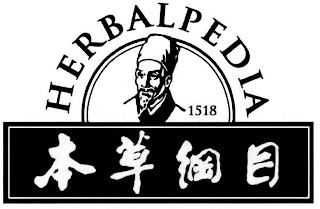 HERBALPEDIA 1518 logo